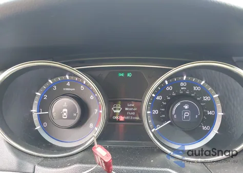 2013 Hyundai Sonata Se из США, поврежденный, VIN 5NPEC4AC8DH667629